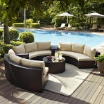 Semi-Circle Patio Furniture: A Unique Outdoor Seating Option