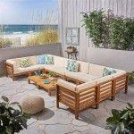 U-Shaped Patio Furniture: Ideas For Creating A Stylish Outdoor Area