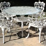 White Wrought Iron Patio Furniture: Making Your Outdoor Space Beautiful